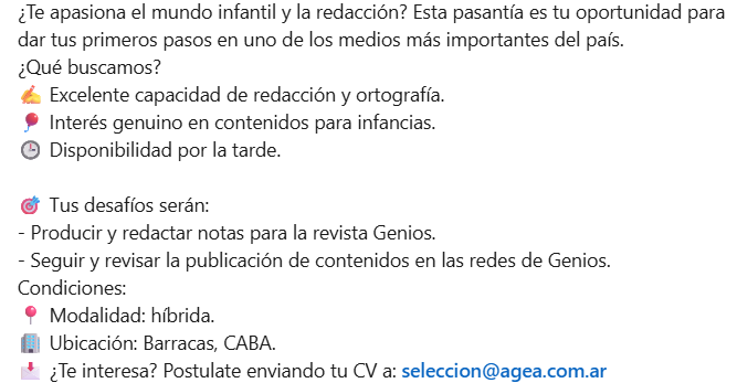 ATENCIÓN #TrabajoAR
