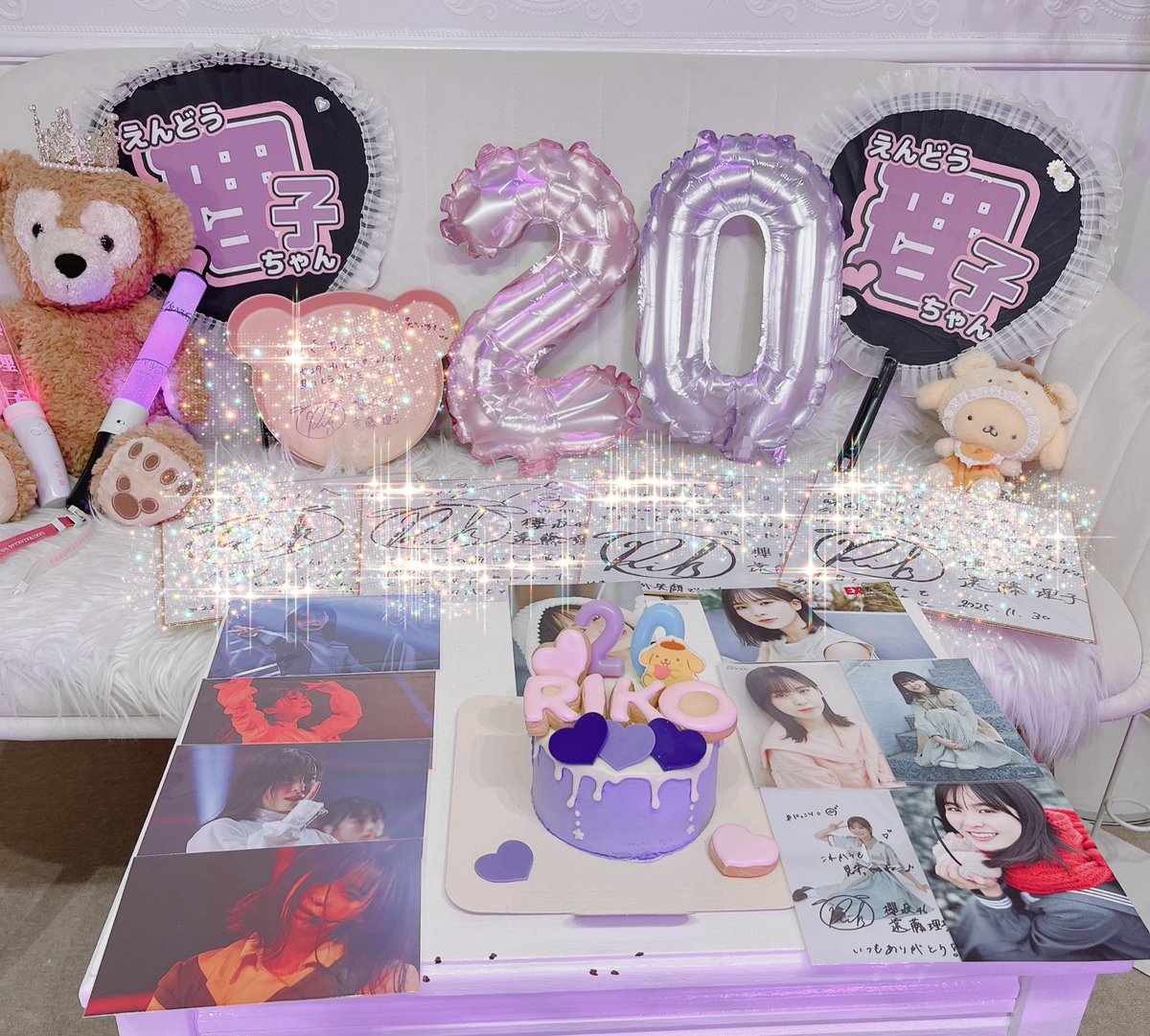 10__riko's tweet photo. 改めて20歳おめでとう🥰
#遠藤理子生誕祭 https://t.co/ZQdz0RSiTQ