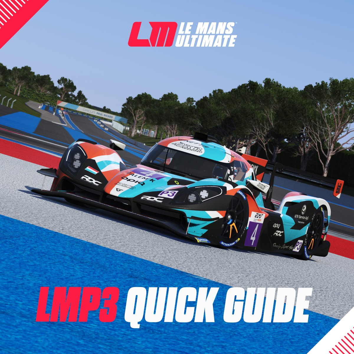 LMP3 are the latest cars in LMU and are a great beginner prototype class on the sportscar ladder🪜

Make the most of the setup &amp; the variation between the different chassis with this quick guide!🔧

Want to see more of these? Let us know!

lemansultimate.com/lmp3-quick-set…

#lemansultimate