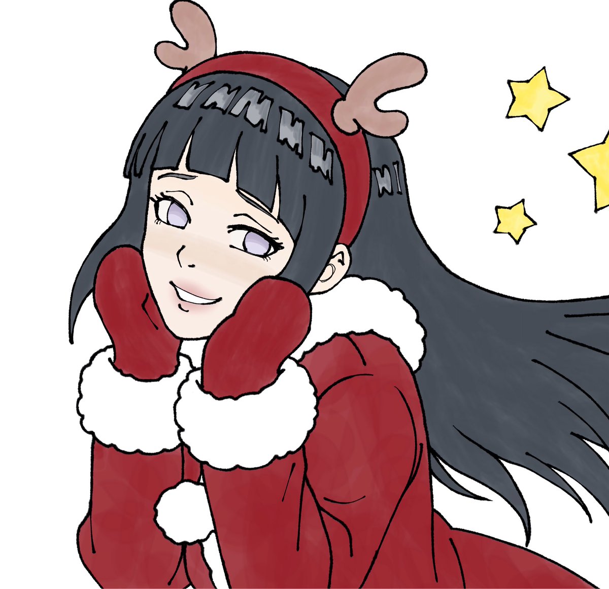 Had to chose between drawing Hinata and doing my schoolwork.. ˶˃𐃷˂˶ #hinata