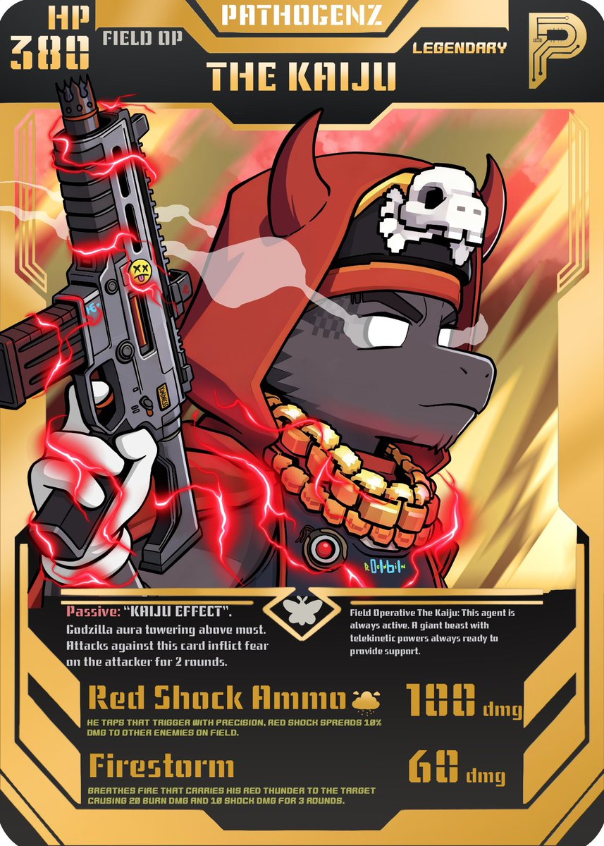 piCASSo {KEK} 🦎☔️🐝 card art