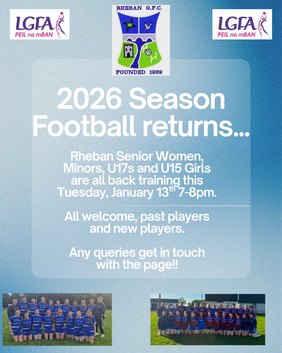 Rheban GAA & LGFA tweet media