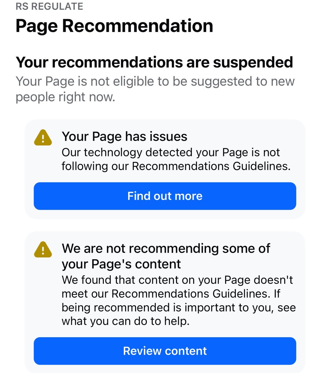 RSRegulate's tweet photo. @facebook at it again.  What exactly is against guidelines? A picture of a rifle taken almost 10 years ago? 
Explain it to me like I’m 5 because your bots and manual review process don’t show anything when you ask for what you violated, and don’t even have a person review it https://t.co/9gNtWIEO2r