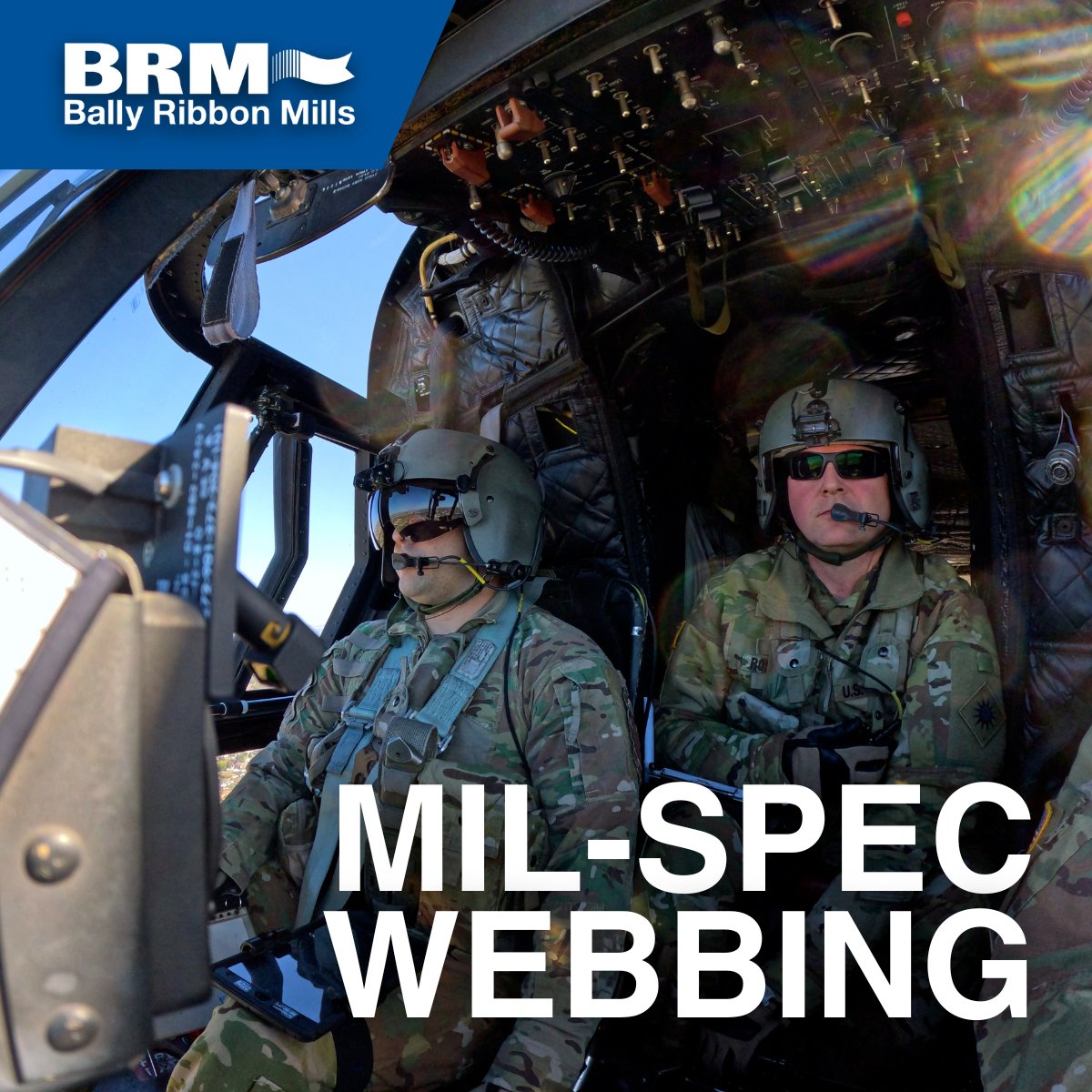 BRM makes mil‑spec and PIA‑spec #webbing using high-performance #fibers like Kevlar®, Nomex®, and nylon, all with full traceability and process control, which is perfect for life-critical gear. bit.ly/48ewZIV