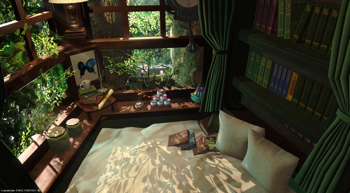 yggdrasillnoki's tweet image. 設置数を削減して小物をどんどん置いて行ってる
メテオDCべリアスサーバー　エンピレアム9-38(M)2F
#ユグドラハウジング