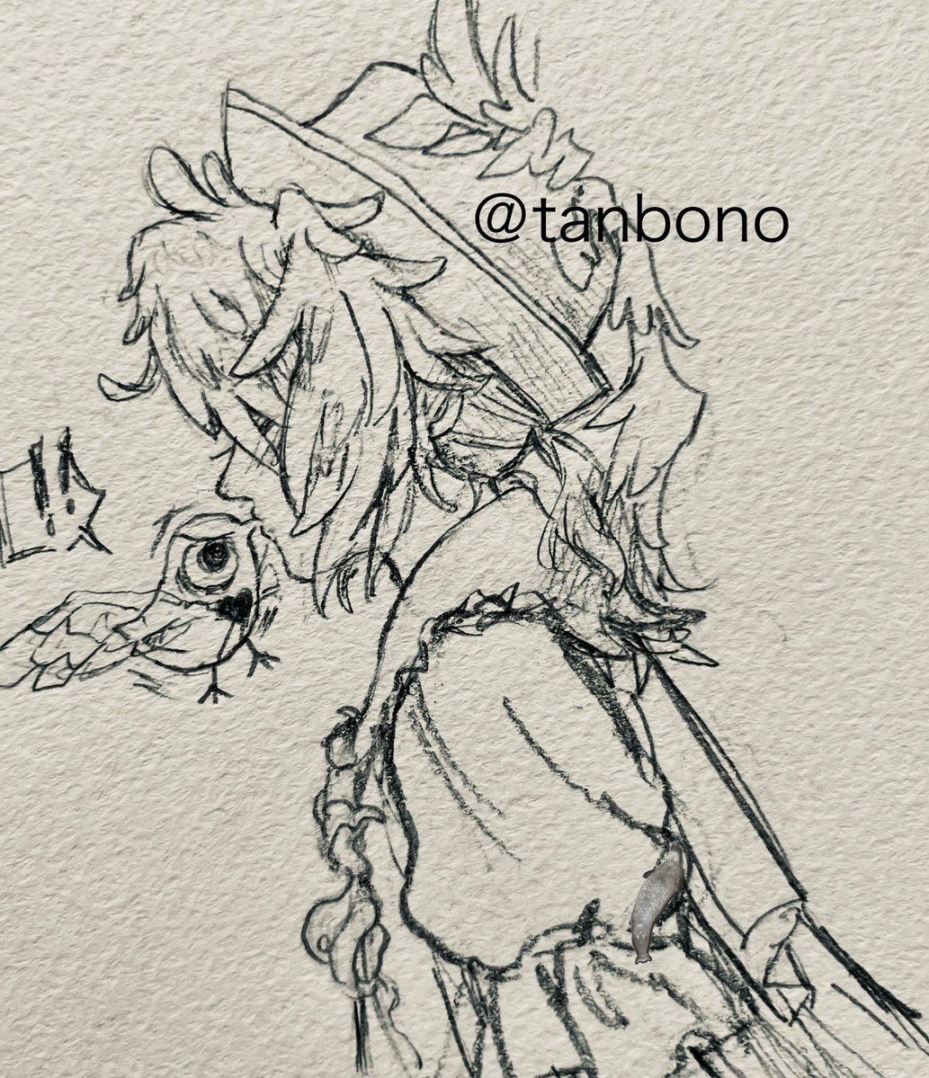 tanbono's tweet image. 騎画　画くんには騎が🐥の姿で見えてる可能性あったりしないかな🐥
#richgar