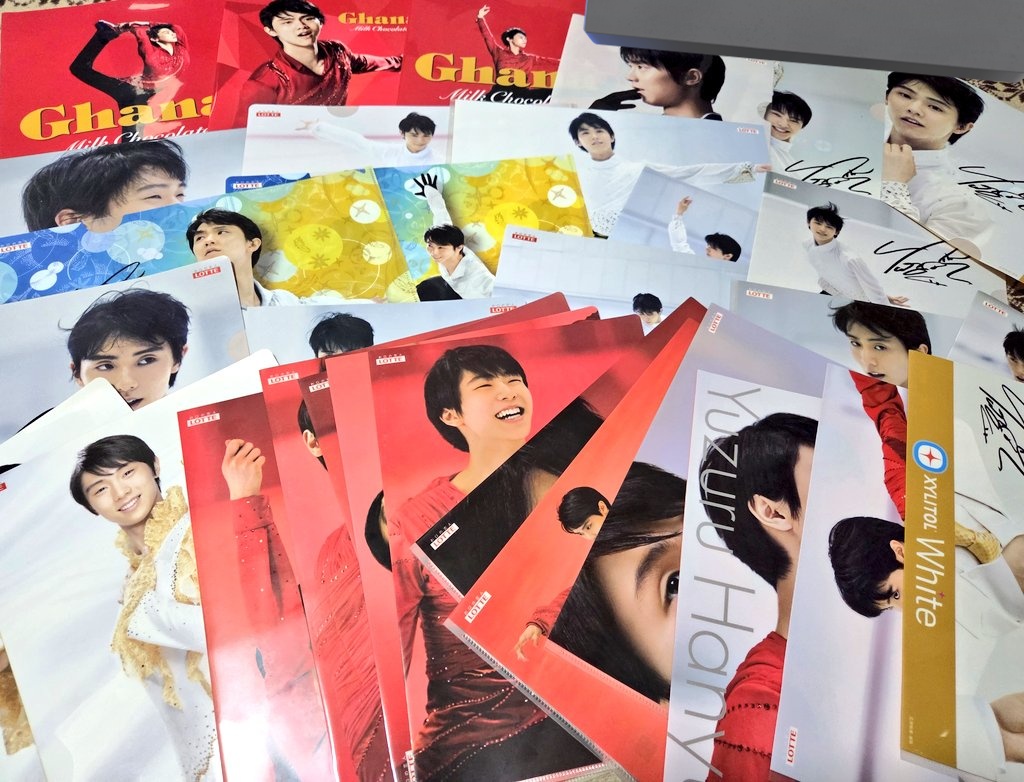 羽生結弦 クリアファイル 西川 CiONTU ロッテ 羽生結弦 クリアファイル 西川 CiONTU ロッテ