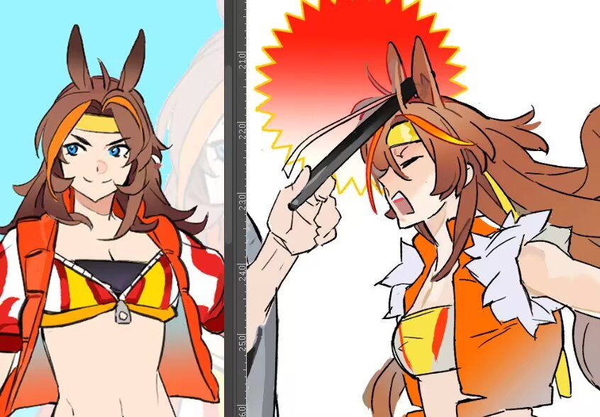 SMR74723186's tweet image. 🐴