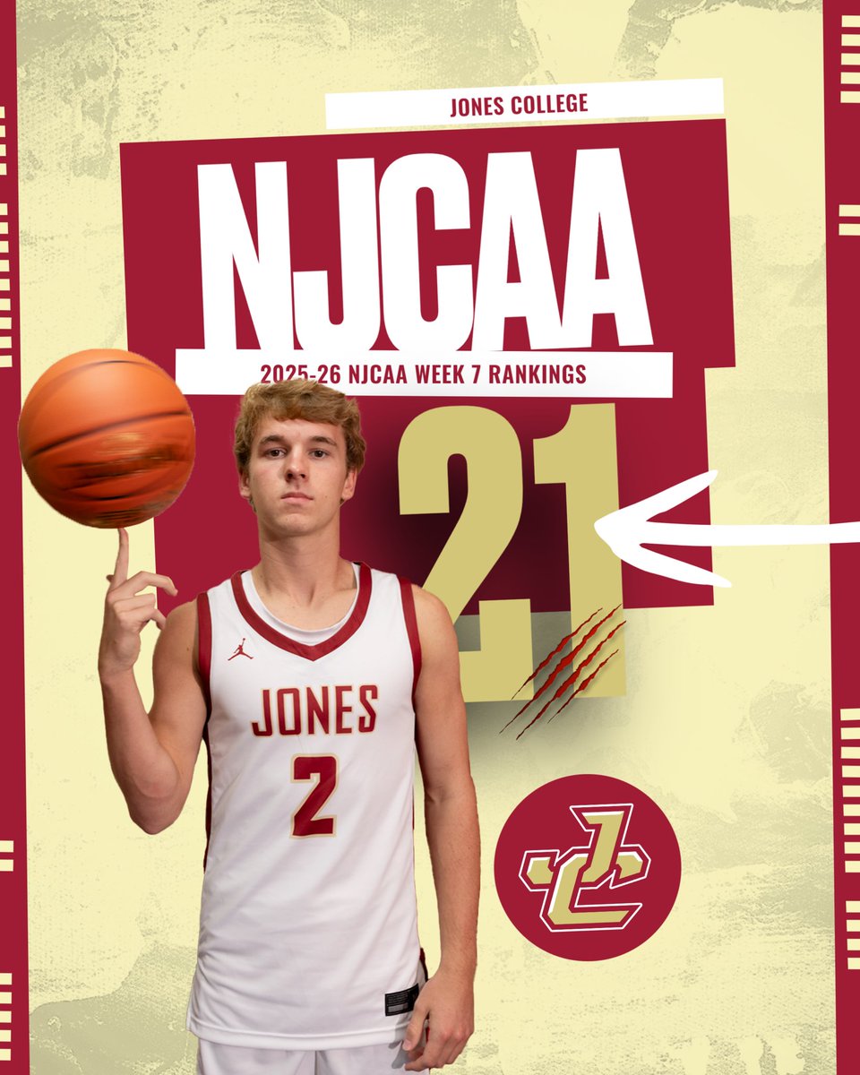 Jones College Athletics tweet media