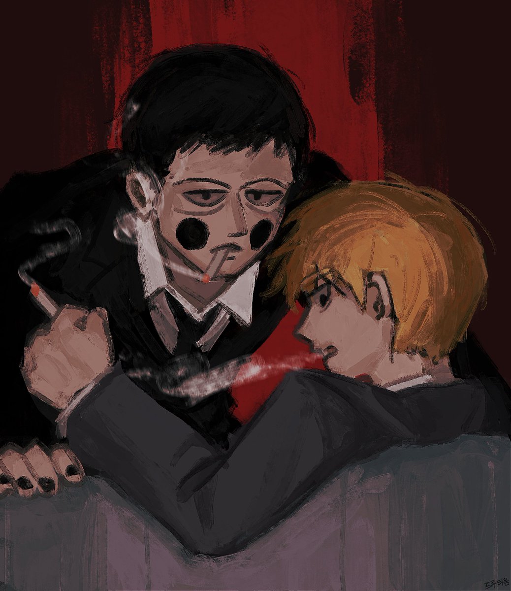 #モブサイコ100
#mp100 

수위쿠보랑 레이겐