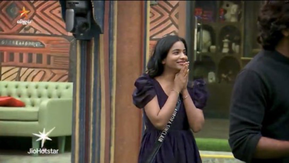 So #aurora was really the reason for #ganavinoth downfall 😏 guess Mr Bothan raj was right after all 😂 #BiggBossTamil9