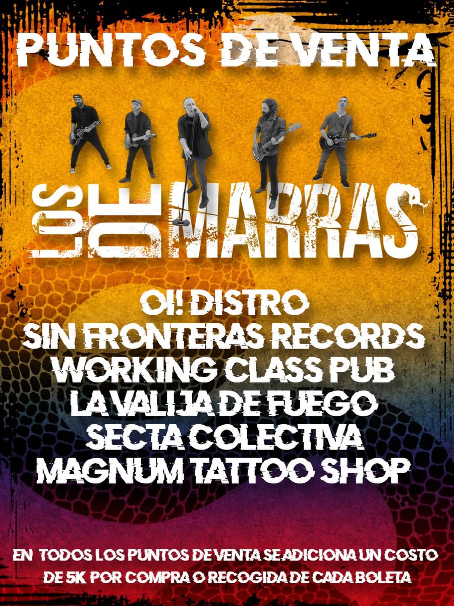 ⚠️ Gente: en los próximos días vamos a rifar una entrada para Los de Marras (<a href="/losdemarras/">Los de Marras</a>) en Bogotá.

Atentos a nuestro canal de Whatsapp, ya que por ahí daremos las instrucciones: whatsapp.com/channel/0029Va…