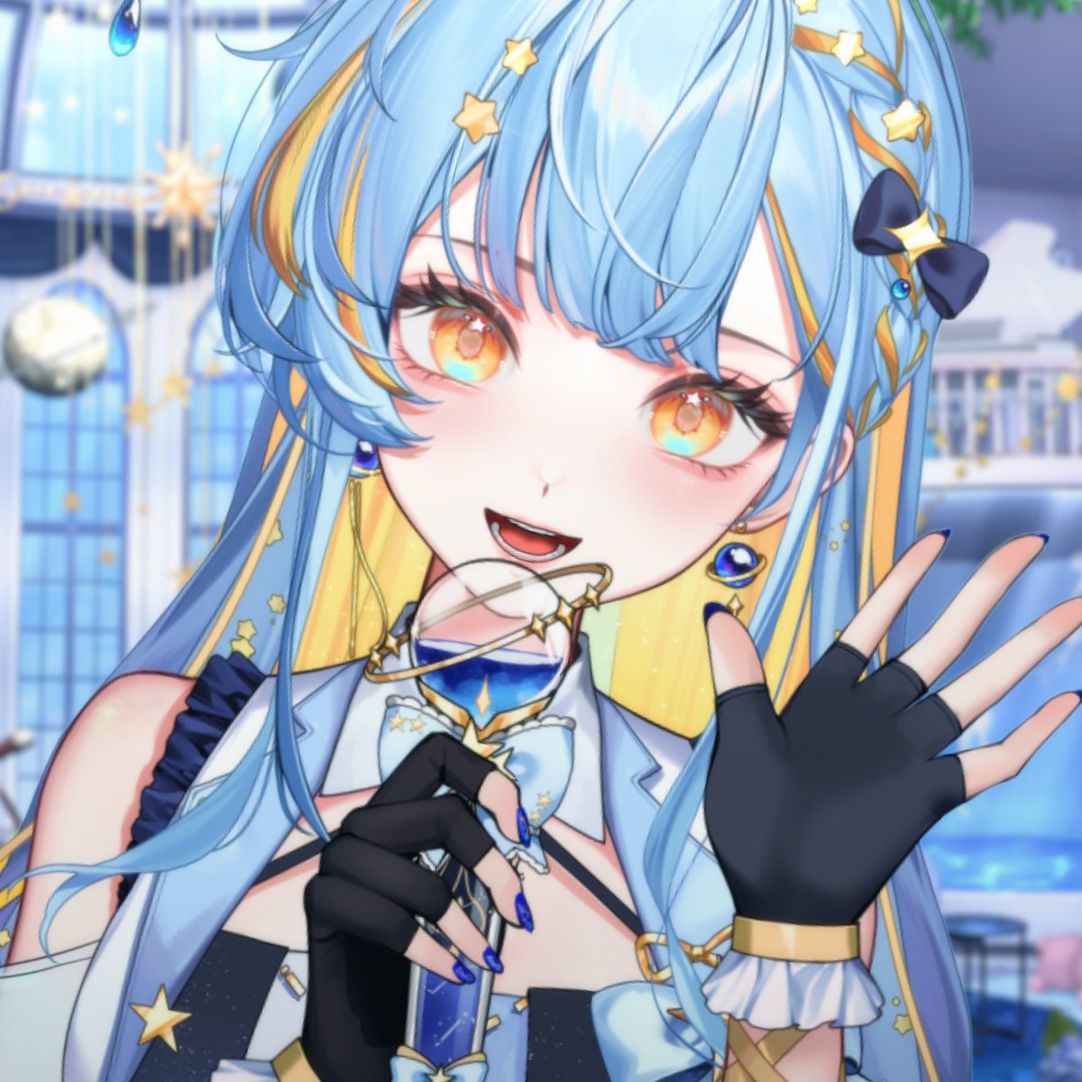 SeionAera's tweet image. 【 ⭐️ HELLO THERE ⭐️】

I’m Seion Aera, an Idol Vtuber! I’ve released 3 org songs and you may have seen me at Offkai or USIF! 🩵👑

I’m trying my best to find opportunities as an indie and shooting my shot to do more Performances and M&amp;amp;Gs in 2026! 

Thank you for perceiving me!!