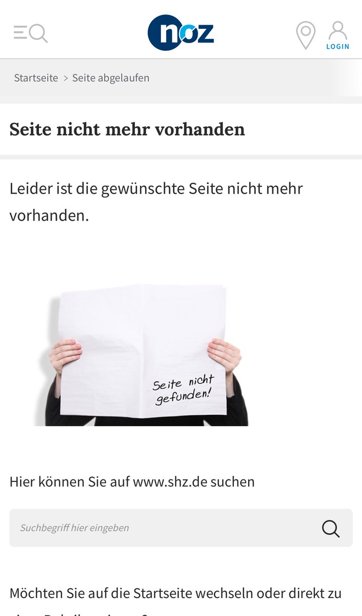 Jetzt wollte ich gerade den Artikel „Bei Markus Lanz: Warum Daniel Günthers Aussagen zu Medienverboten irritieren“ lesen und dann kommt nur das. Wahrscheinlich stimmten „Qualitätstandards“ des Artikels nicht? WK