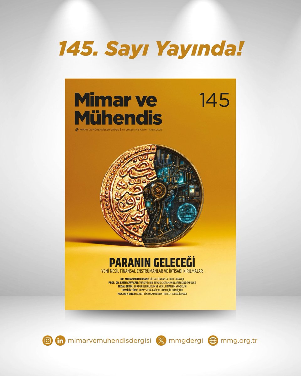 Mimar ve Mühendis Dergisi tweet media