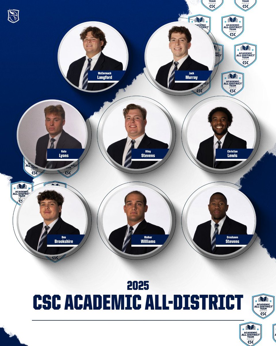 BerryVikings's tweet photo. Eight student-athletes from @berryfootball named to CSC Academic All-District Team!

#WeAllRow | #BattleBerry https://t.co/A4rl4mBz09