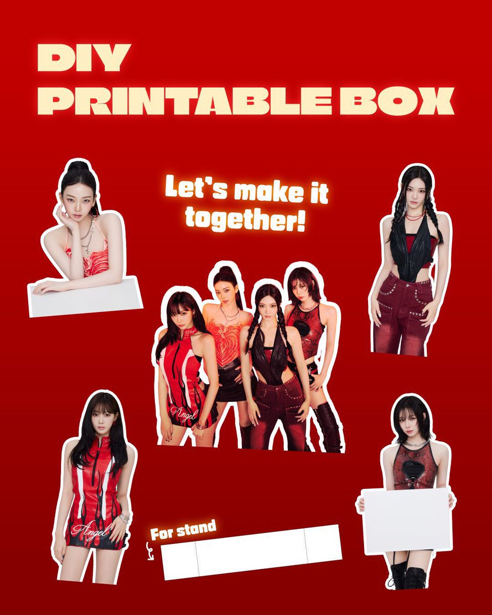 DIY Printable Box กล่องกระดาษพับจาก Nongshim

กิจกรรมลุ้นรับการ์ดชินรามยอนเอสป้า Shin Version (4 ใบ) และ Tommba Version (4 ใบ) ครบเมมเบอร์ 💖

✨ พิมพ์แม่แบบและพับกระดาษ อัปโหลดลงในสตอรี่ไอจี และแท็ก nongshimglobal ✂️📄

#aespa #에스파 <a href="/aespa_official/">aespa</a>