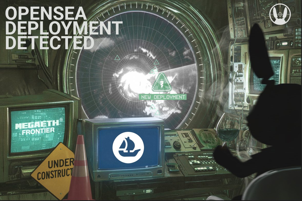 megaeth's tweet image. MegaETH NFTs will be live on @opensea.

Day 1.