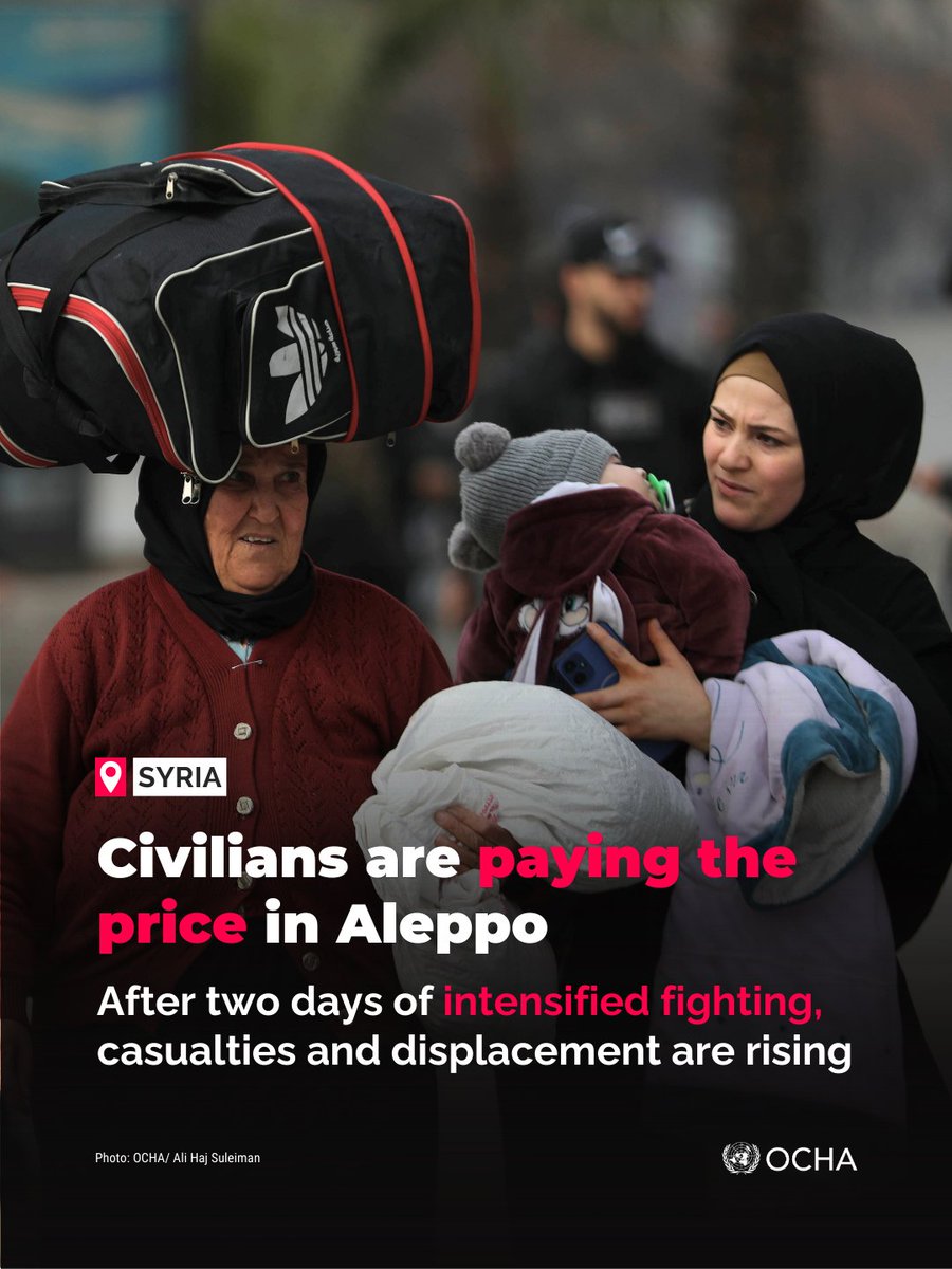 UN Humanitarian tweet media