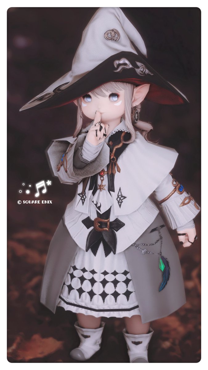 黒魔のAFかわいい (黒魔できないけどね) 風邪でダウン中だからララ