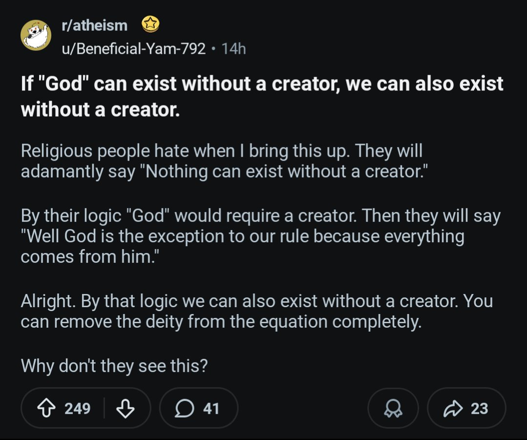 Internet Atheists tweet media