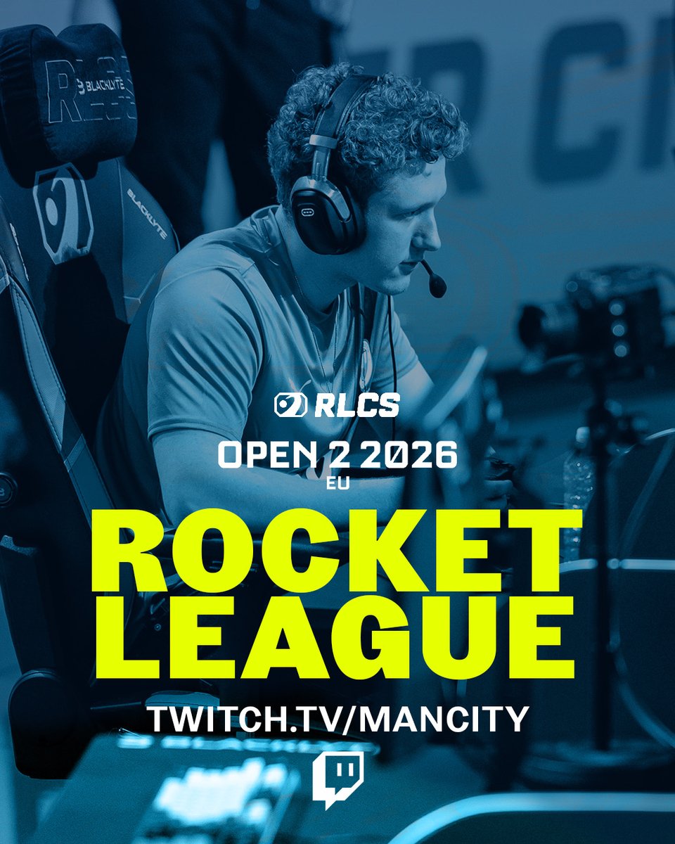 🚀 RLCS is BACK!

📺 Watch the Man City Rocket League team battle it out in the Swiss stage this SUNDAY at 5pm UK time⏰⚔️

🇬🇧<a href="/RLAccro/">accro</a> 
🇩🇰<a href="/ItsEjby/">ManCity ejby</a> 
🇩🇰<a href="/TempoH_RL/">TempoH</a> 

Be sure to follow the channel below to make sure you don't miss out ⬇️
🔗 twitch.tv/mancity

Let’s go! 🔥 #RLCS