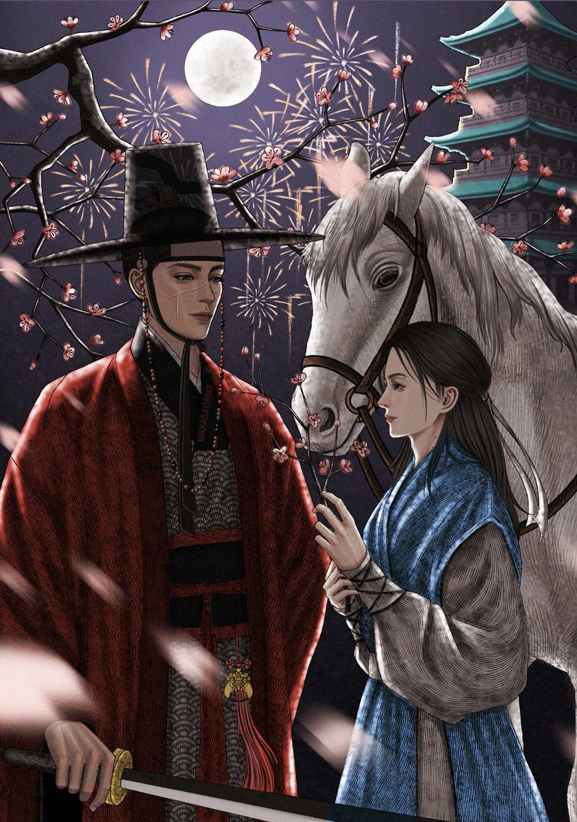 WakasaI39047's tweet image. HAPPY NEW YEAR!! 🎉🎊🎆 

@snob216 
#칼과꽃 #SteelUnderSilk 

Is it too late for me to post now?😓