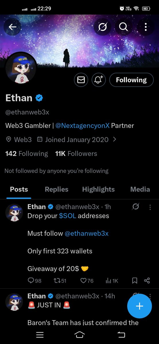 xBigOne28's tweet photo. @ethanweb3x MHQ8NWU1CSdA4Ve8NRDT1uWR6xs6CzuTWRmjLtYcQVj https://t.co/B5cxsmU3FH