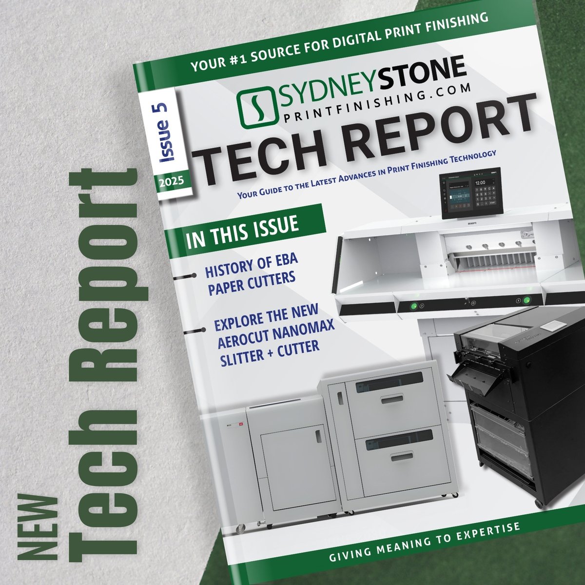 Our Latest Tech Report Is Out Now! 
Explore the history of EBA paper cutters and how precision cutting has evolved—then take a look at what’s next with the new AeroCut NanoMax Slitter + Cutter. hubs.li/Q03-9h4k0