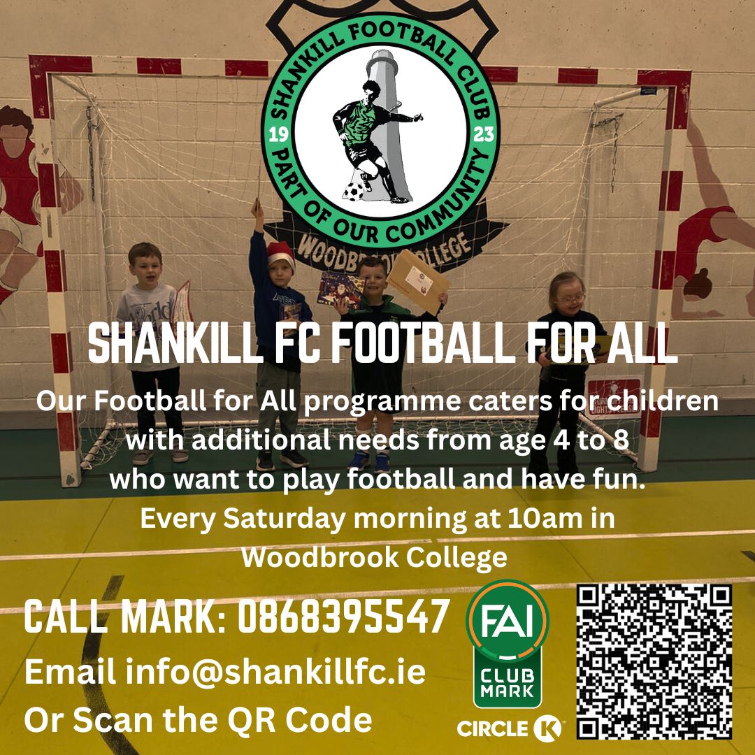 Shankill F.C. tweet media