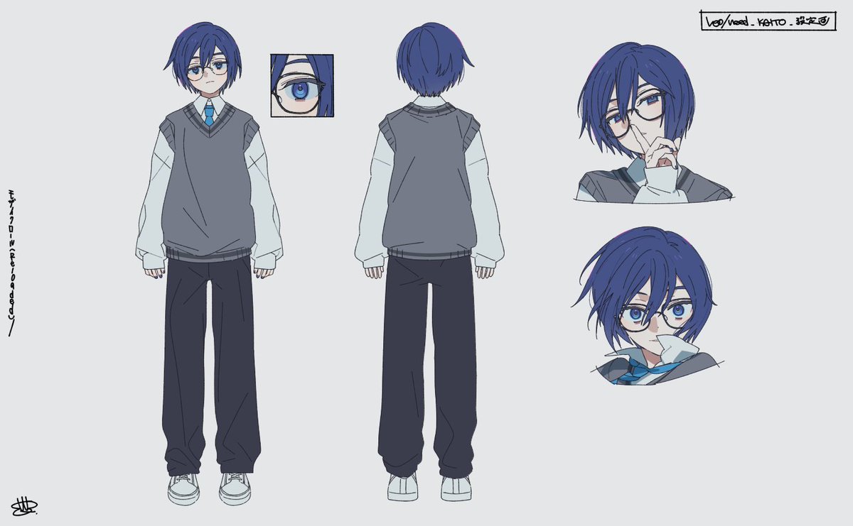 #プロセカ // Leo/need - KAITO
モザイクロール (Reloaded) - MV衣装デザイン