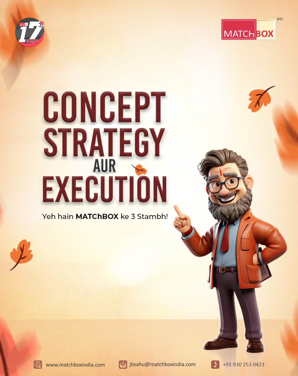 #Concept, #Strategy aur #Execution Caption
Just like the iconic dialogue of Big B, we believe in getting identified for our principles and work. The pillars of our ideology lies in Concept, Strategy and Execution and that is what makes us different from the crowd. #events