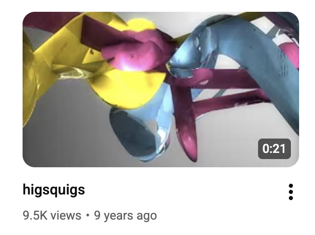 eli_schein's tweet photo. TIL Beeple first ever youtube upload in 2016 was a squiggle exploration.

higsquigs https://t.co/UpdSPSWMOr