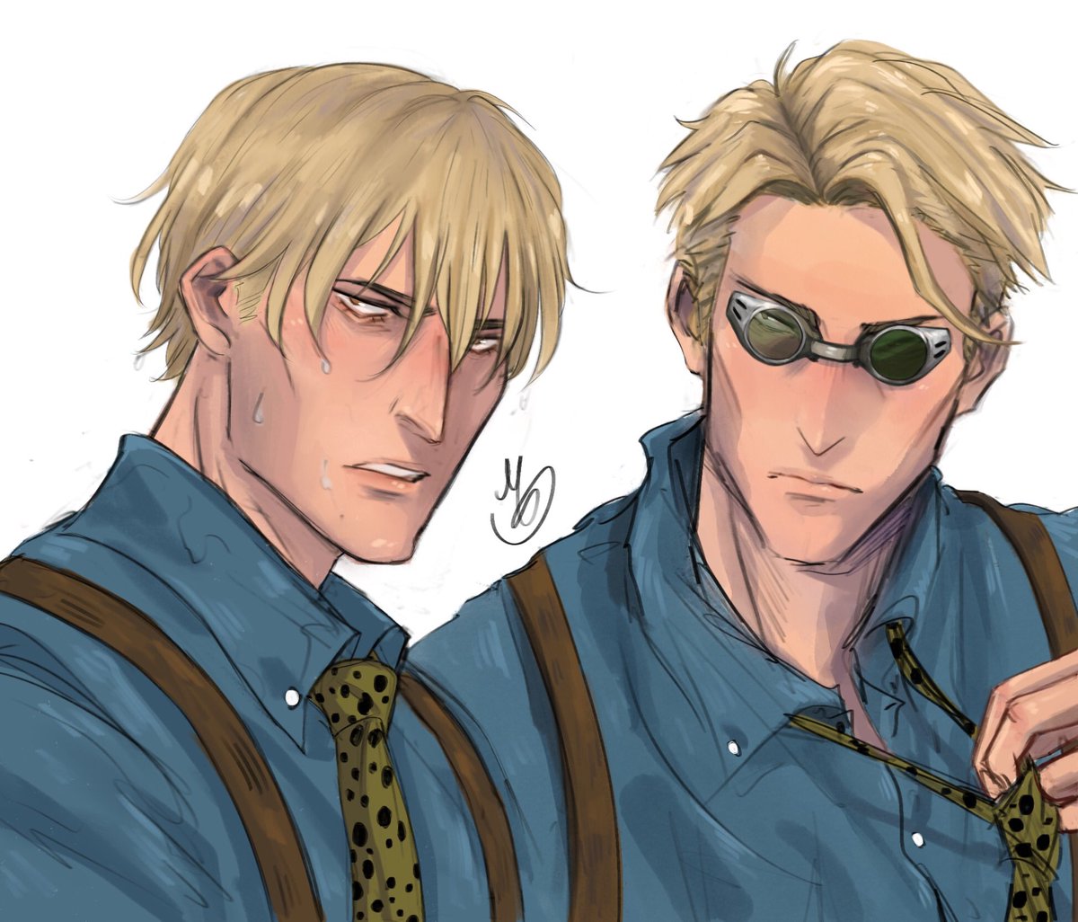 Hair up or hair down, that is the question…
(Ps it’s doesn’t matter as he pulls both of them off)

[#jjk #nanami #nanamikento ]