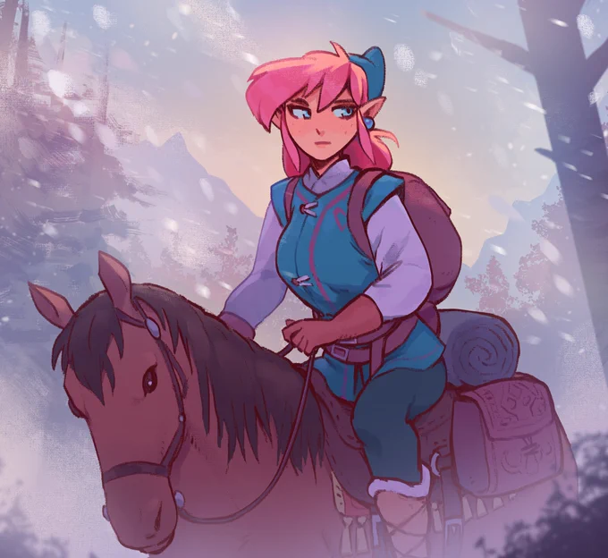 Female Link Friday Winter Wandering 2