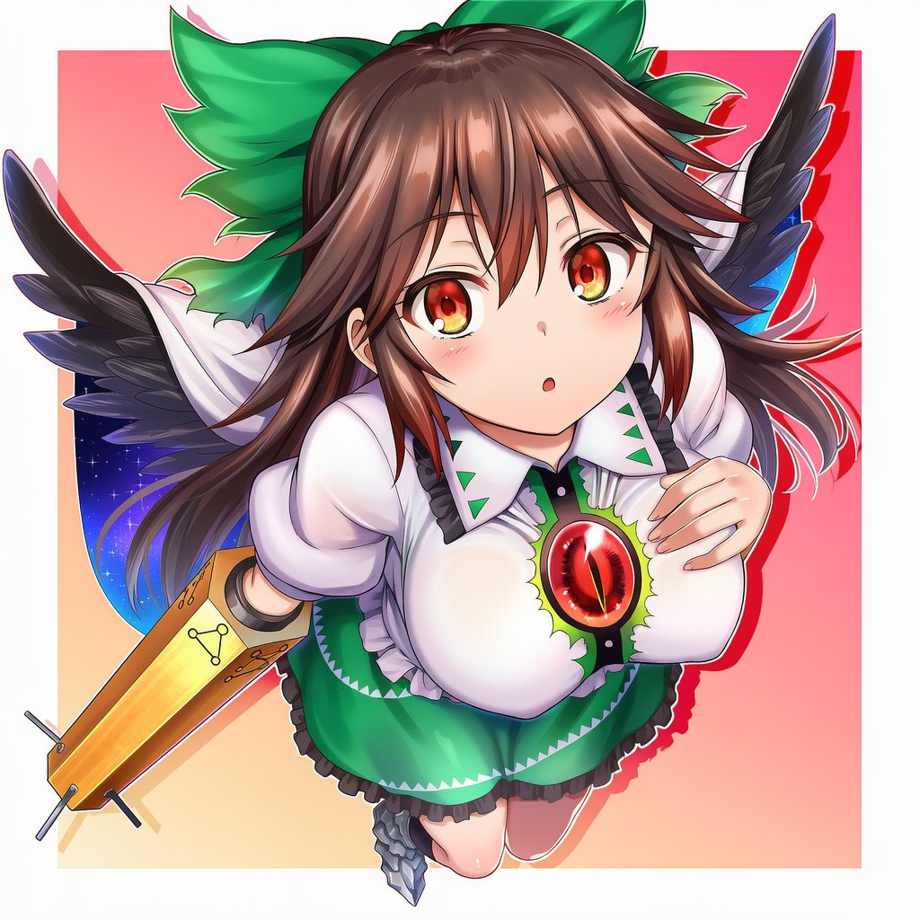 Murabbit1go's tweet image. 霊烏路空 (Reiuji Utsuho)✨