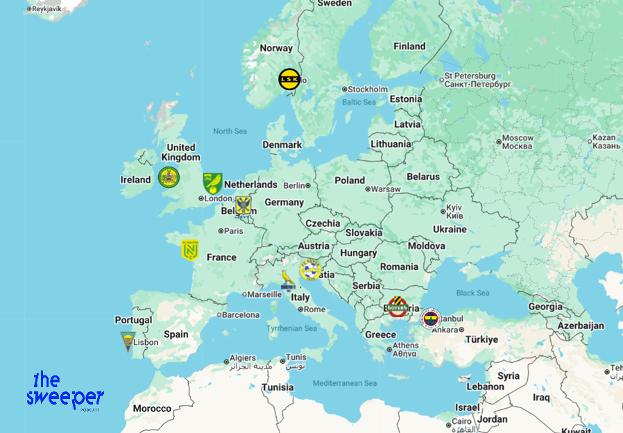 🏆 𝗜𝗻𝘁𝗿𝗼𝗱𝘂𝗰𝗶𝗻𝗴...𝘁𝗵𝗲 𝗖𝗮𝗻𝗮𝗿𝘆 𝗟𝗲𝗮𝗴𝘂𝗲! 🟡

Featuring clubs Europe-wide who are nicknamed the Canaries in their various languages.

🇧🇪 Sint-Truiden, 🇧🇬 Botev Plovdiv,🏴󠁧󠁢󠁥󠁮󠁧󠁿 Norwich City, 🇫🇷 Nantes, 🇮🇹 Modena, 🇳🇴 Lillestrøm, 🇵🇹 Estoril Praia, 🇸🇮 Koper, 🇹🇷