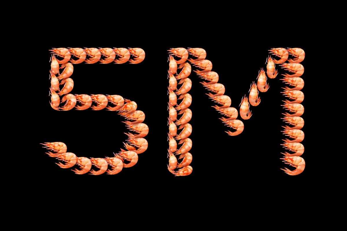 GM 🦐 

09:00 PST 5M $SHRIMPS Token giveaway starts.

We are also dropping something huge at the same time, stay tuned, you’re going to love it! 👀

2TAi8XLzDJ8btNTQp7WtCvhGuMnWzkFddr1PhYf6pump