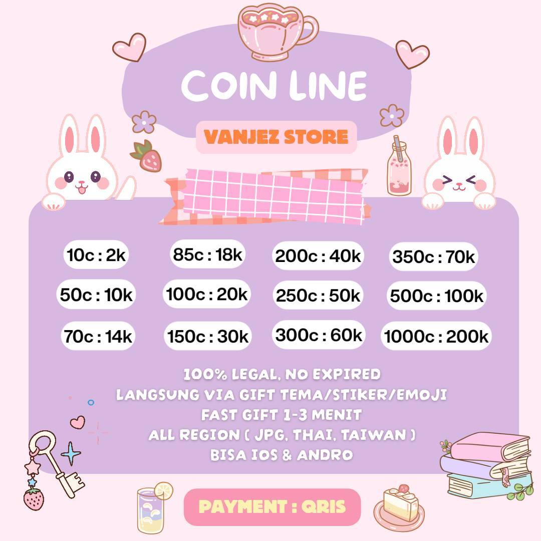 clairrexe's tweet image. 🍰 Ridii fastt coin koin line via gift 
tema theme/stiker sticker/emoji emot. #zonauang  
- Line : bit.ly/vanjez-line
- Wa   : Wa.me/6282229531881