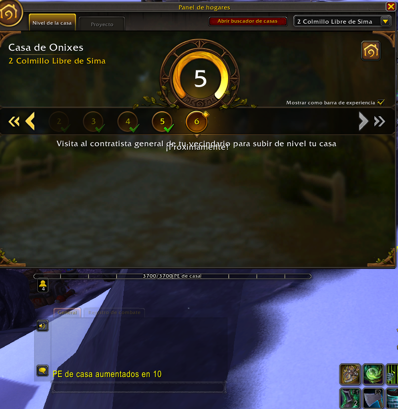 With the house at level 5, if you learn a decoration, the experience it grants appears in the chat, but it doesn't increase the house's experience bar (coming soon). The question is: "Does the accumulated experience from what you learn save?"

Does anyone know?