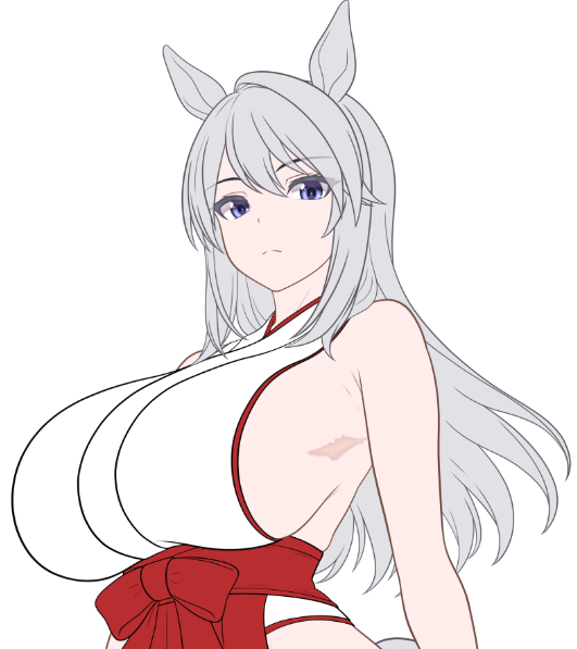 紺堂さん WIP 🐴🐴🐴 