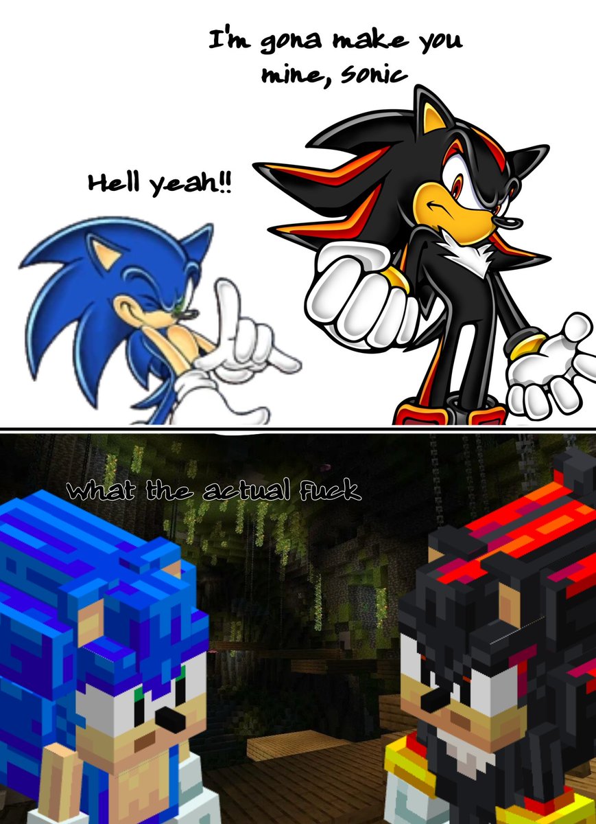 eggplantcan's tweet image. #sonadow