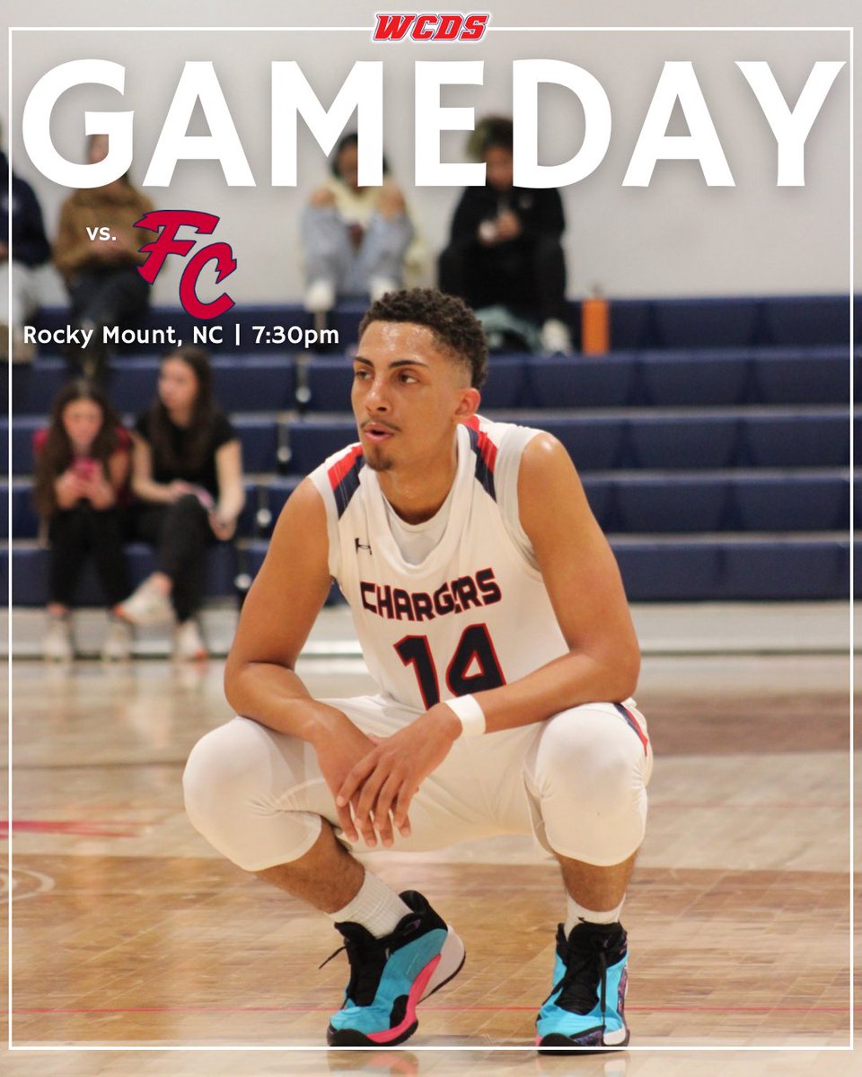 gameday ‼️

vs. Faith Christian of Rocky Mount

⏰ - 7:30pm
📍- Rocky Mount, NC

#RollChargers
