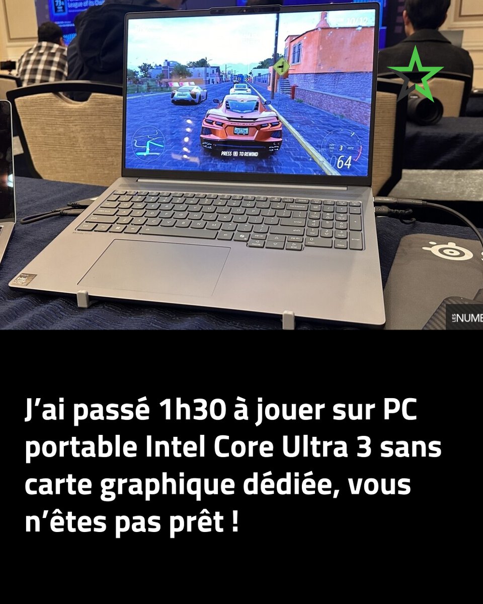 Intel Core Ultra 3 éclate nos attentes en gaming 🎮 👉 l.lesnumeriques.com/CfK