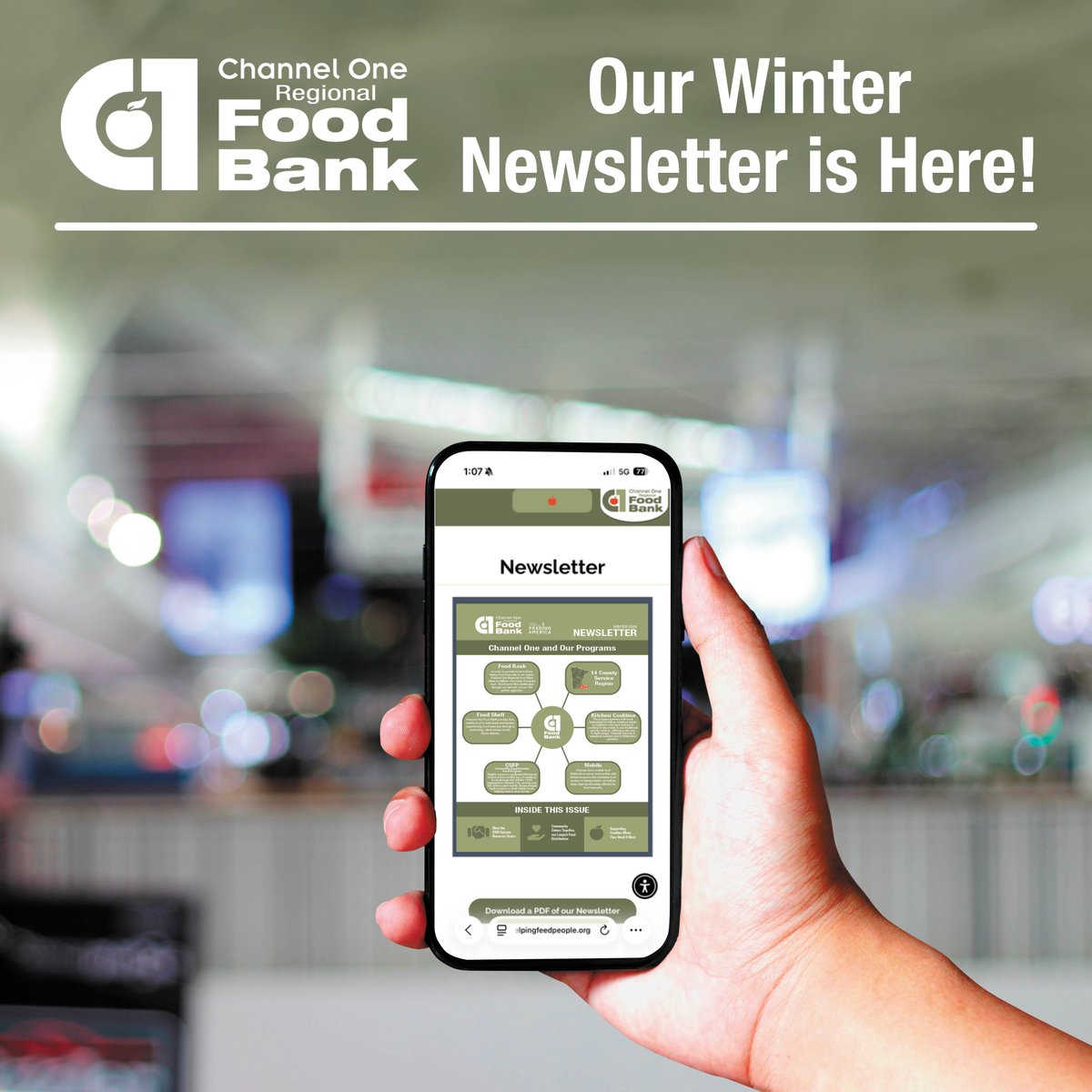 Channel One Regional Food Bank tweet media