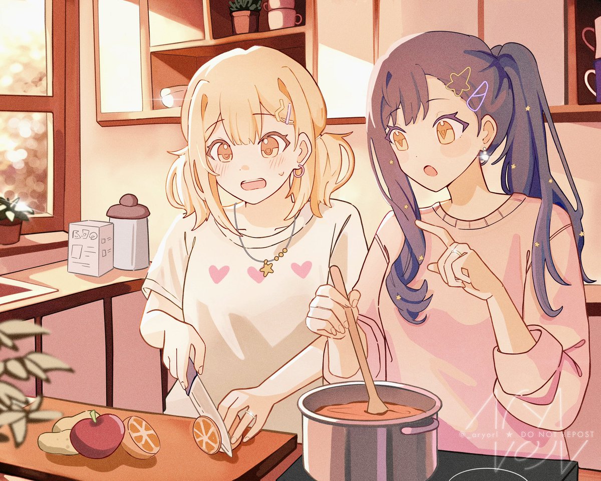 _aryorl's tweet image. #prsk_FA #杏こは

cooking together yahooo