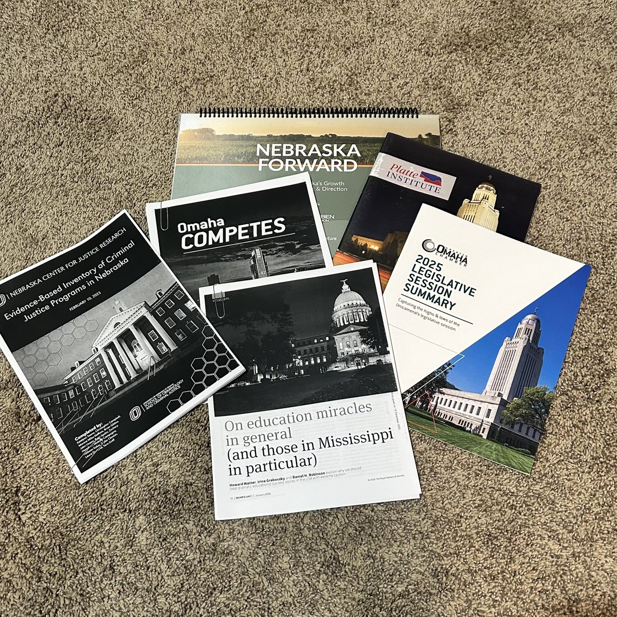 This week’s reading. 📚 

What else should I be looking at to prepare to serve you well?