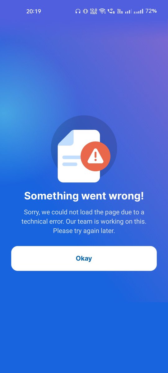 ronit_15's tweet photo. @HDFCBank_Cares I am getting this error from 3 days. Fix it https://t.co/F0fRPyQfO8