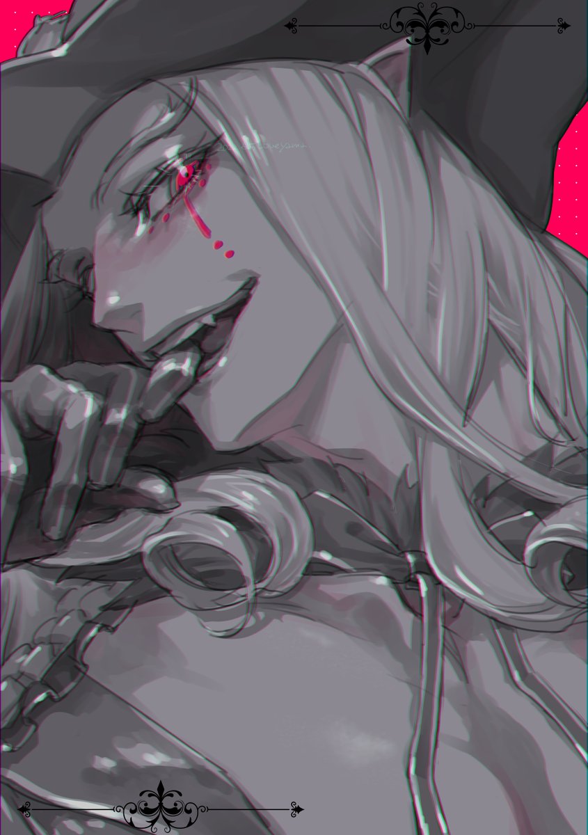 L0VEYAMA003's tweet image. これは以前描いた、ちょっとセクシーめなメフィちゃんです