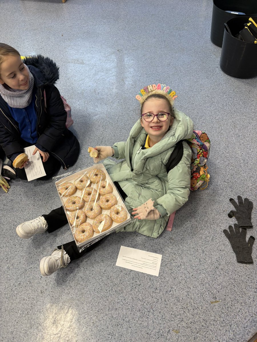 Happy Birthday, R! Thanks for the donuts! 🍩 🎈